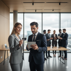 Clients in Europa Ihr Profil Strategisch Strukturieren für Premium-Darlehen. faça a imagem com pessoas europeias que usam cartão black